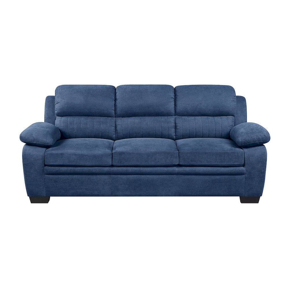 Homelegance  - Holleman Sofa in Blue - 9333BU-3  view 1