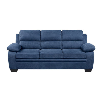 Homelegance  - Holleman Sofa in Blue - 9333BU-3  view 1