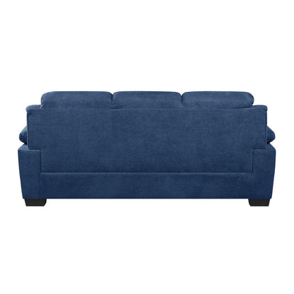 Homelegance  - Holleman Sofa in Blue - 9333BU-3  view 2