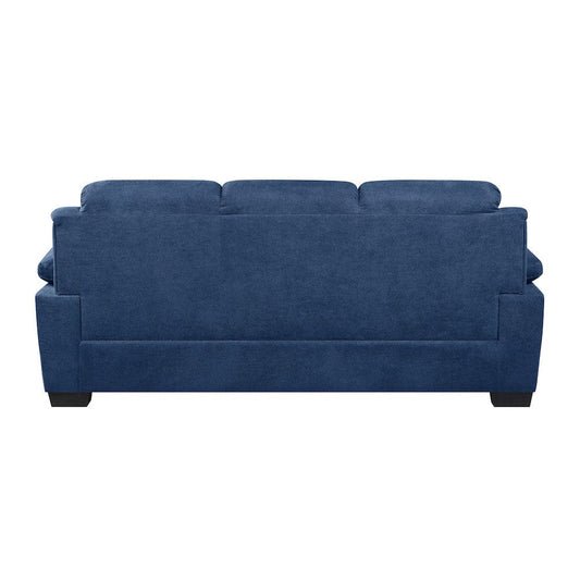 Homelegance  - Holleman Sofa in Blue - 9333BU-3  view 2