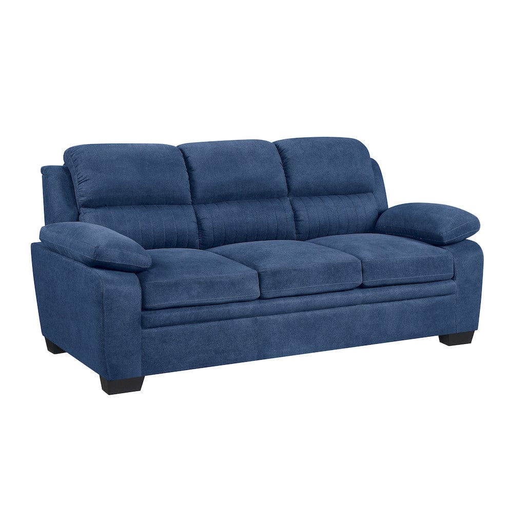 Homelegance  - Holleman Sofa in Blue - 9333BU-3  view 6