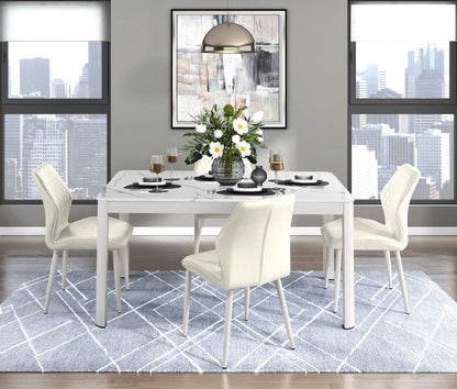 Homelegance  - Hollis Side Chair in Beige - 5918BES  view 6