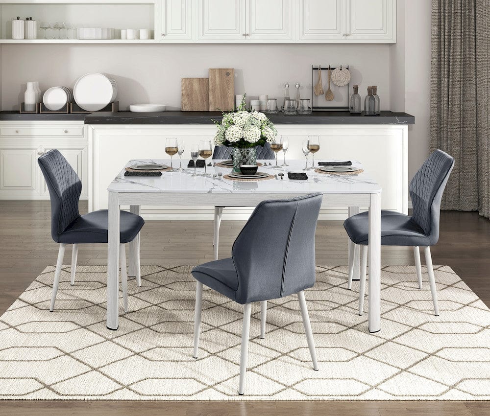 Homelegance  - Hollis Side Chair in Dark gray - 5918DGS  view 2