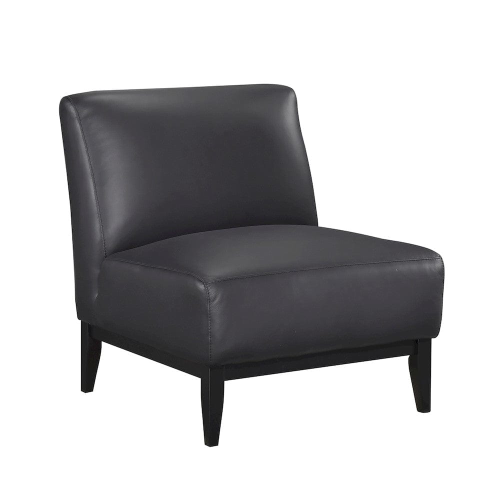 Homelegance  - Houghton Accent Chair in Black - 1129BLK-1  view 1