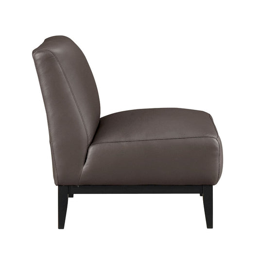 Homelegance  - Houghton Accent Chair in Dark brown - 1129DBR-1  view 2