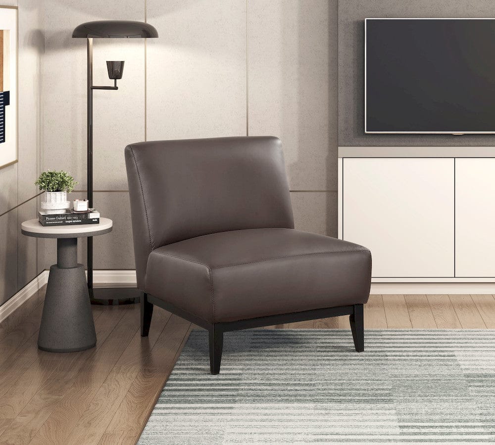 Homelegance  - Houghton Accent Chair in Dark brown - 1129DBR-1  view 7
