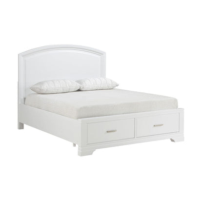 Homelegance  - Hudson Full Platform Bed W/ Footboard Storage - 1520WHF-1x  view 1