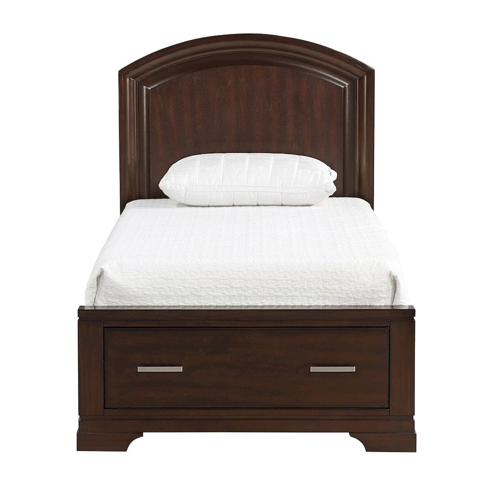 Homelegance  - Hudson Twin Platform Bed W/ Footboard Storage - 1520CHT-1x  view 1