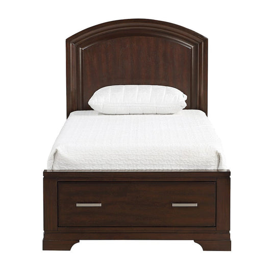 Homelegance  - Hudson Twin Platform Bed W/ Footboard Storage - 1520CHT-1x  view 1