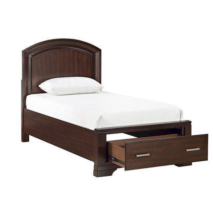 Homelegance  - Hudson Twin Platform Bed W/ Footboard Storage - 1520CHT-1x  view 3