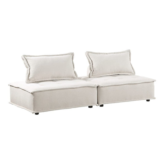 Homelegance  - Inman Love Seat in Beige - 9237BE-2x  view 1