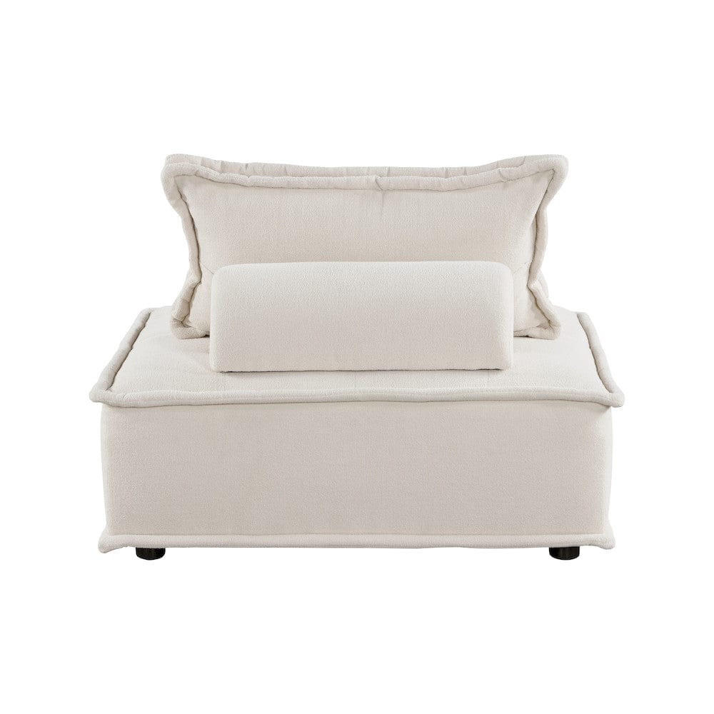 Homelegance  - Inman Modular Accent Chair in Beige - 9237BE-1  view 5
