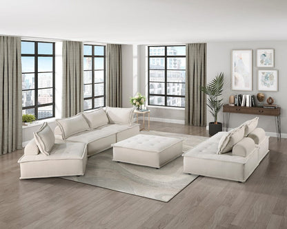 Homelegance  - Inman Modular Accent Chair in Beige - 9237BE-1  view 11