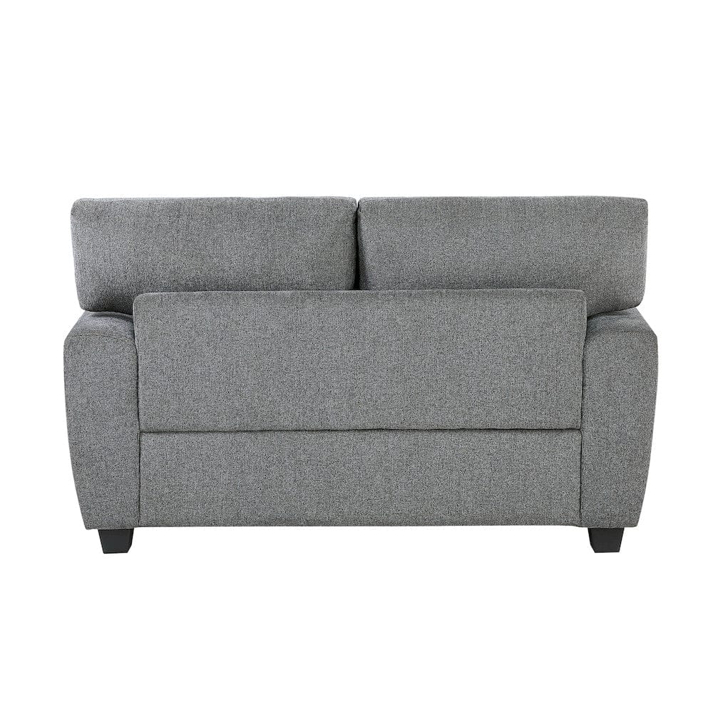 Homelegance  - Isabel Love Seat in Dark gray - 9538DGY-2  view 5