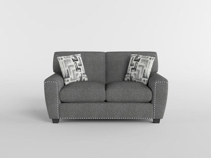 Homelegance  - Isabel Love Seat in Dark gray - 9538DGY-2  view 11