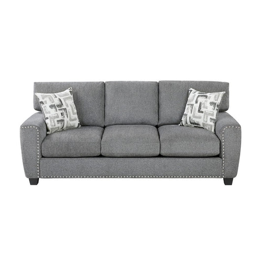 Homelegance  - Isabel Sofa in Dark gray - 9538DGY-3  view 1