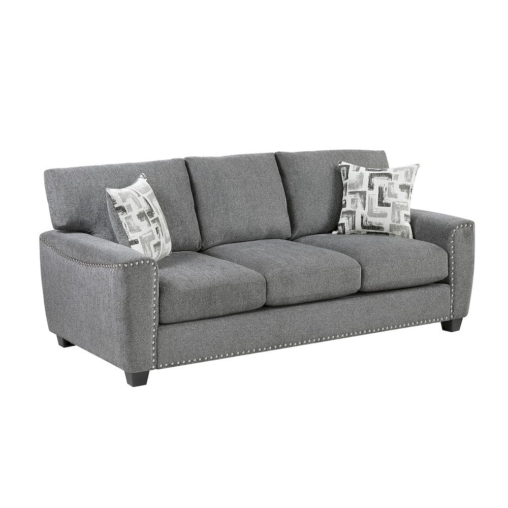 Homelegance  - Isabel Sofa in Dark gray - 9538DGY-3  view 2