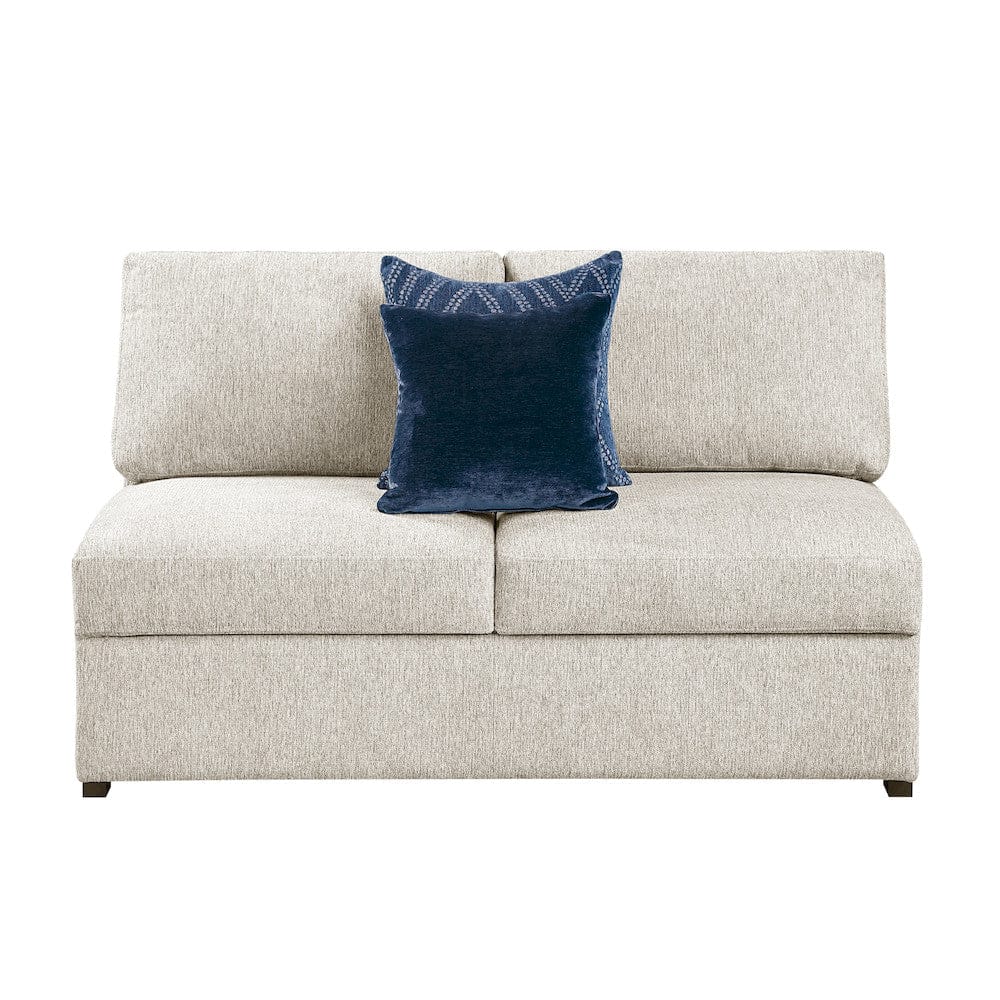 Homelegance  - Isla 3-Piece Sectional W/ Convertible and Reversible Chaise, Hidden Storage, Click Motion Back in Beige - 8548BEx42VC2AA  view 10