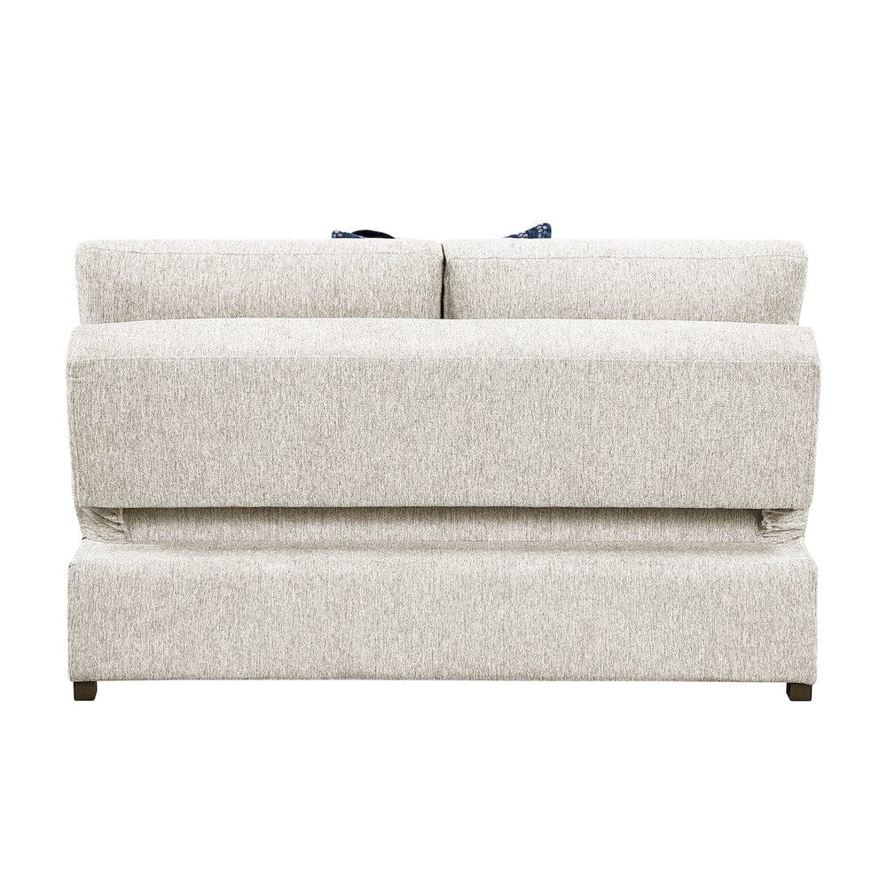 Homelegance  - Isla 3-Piece Sectional W/ Pull-out Bed in Beige - 8548BEx42ACLCR2AA  view 10