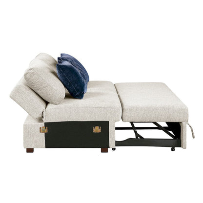 Homelegance  - Isla 3-Piece Sectional W/ Pull-out Bed in Beige - 8548BEx42ACLCR2AA  view 11