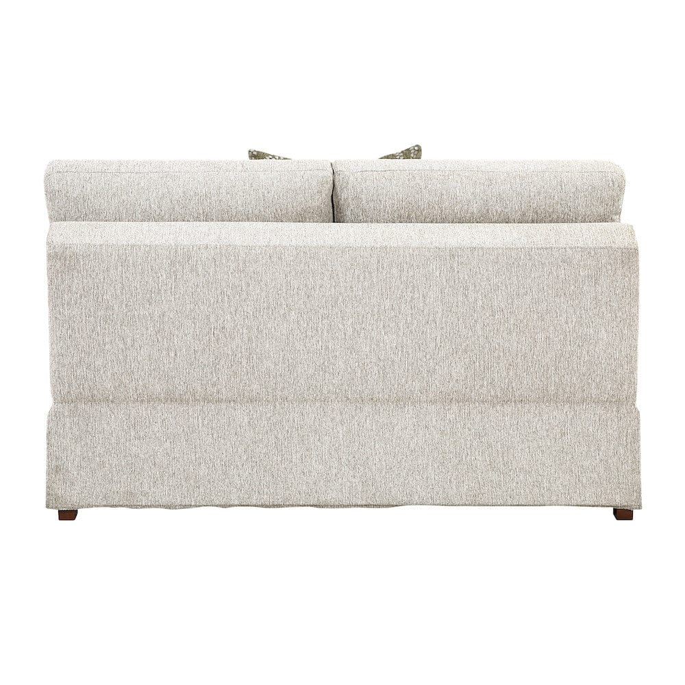 Homelegance  - Isla 3-Piece Sectional W/ Pull-out Bed in Sage Sand - 8548x42ACLCR2AA  view 6