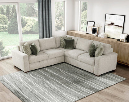 Homelegance  - Isla 3-Piece Sectional W/ Pull-out Bed in Sage Sand - 8548x42ACLCR2AA  view 9