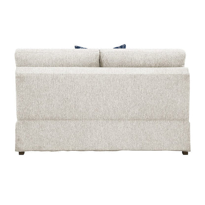 Homelegance  - Isla 4-Piece Sectional W/ Pull-out Bed and Ottoman in Beige - 8548BEx52ACLCR2AAOT  view 6