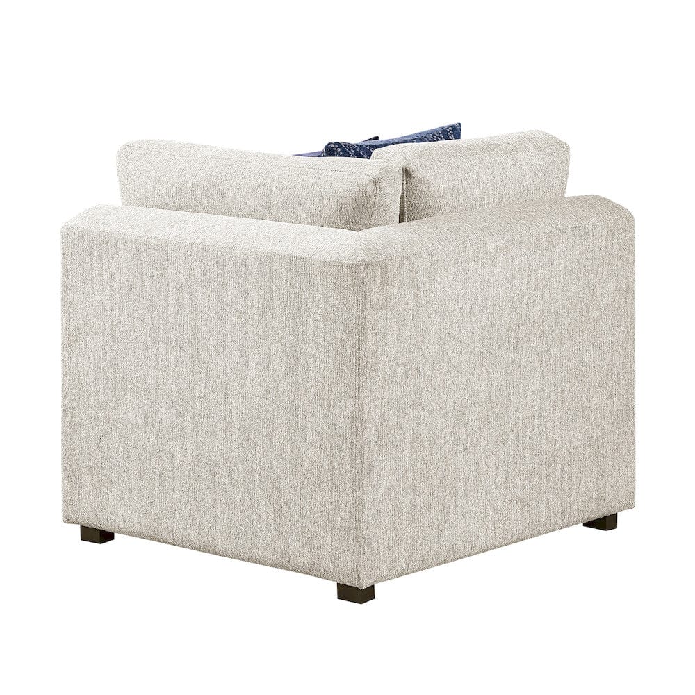 Homelegance  - Isla 4-Piece Sectional W/ Pull-out Bed and Ottoman in Beige - 8548BEx52ACLCR2AAOT  view 10