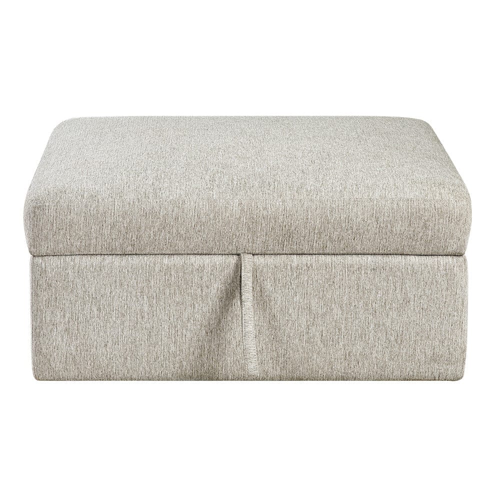 Homelegance  - Isla 4-Piece Sectional W/ Pull-out Bed and Ottoman in Sage Sand - 8548x52ACLCR2AAOT  view 8