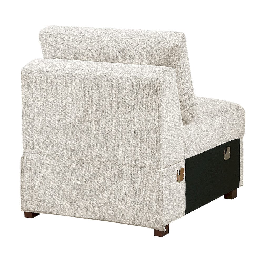 Homelegance  - Isla Chair in Beige - 8548BEx2ACA  view 7