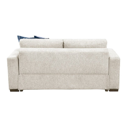 Homelegance  - Isla Love Seat in Beige - 8548BEx22AA  view 7