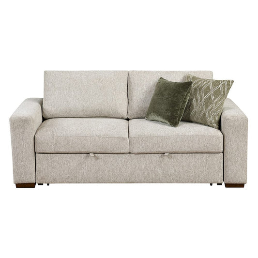 Homelegance  - Isla Love Seat W/ Pull-out Bed and Click Motion Back in Sage Sand - 8548x22ACLA  view 1