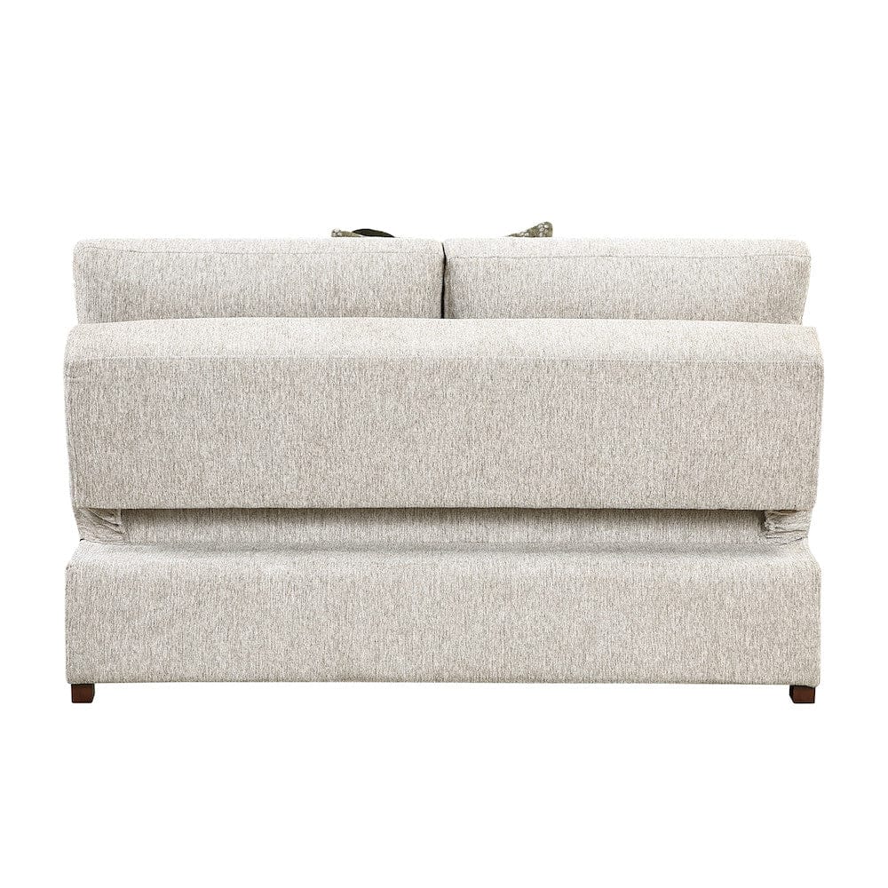 Homelegance  - Isla Love Seat W/ Pull-out Bed and Click Motion Back in Sage Sand - 8548x22ACLA  view 3