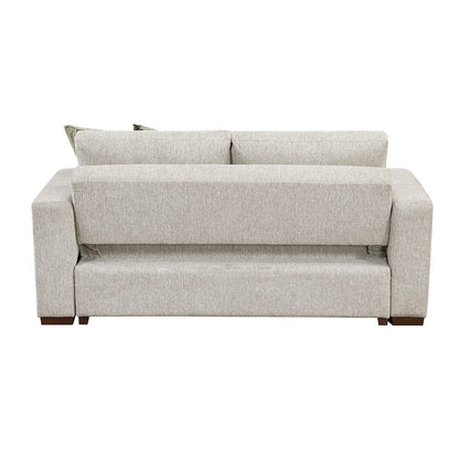 Homelegance  - Isla Love Seat W/ Pull-out Bed and Click Motion Back in Sage Sand - 8548x22ACLA  view 7