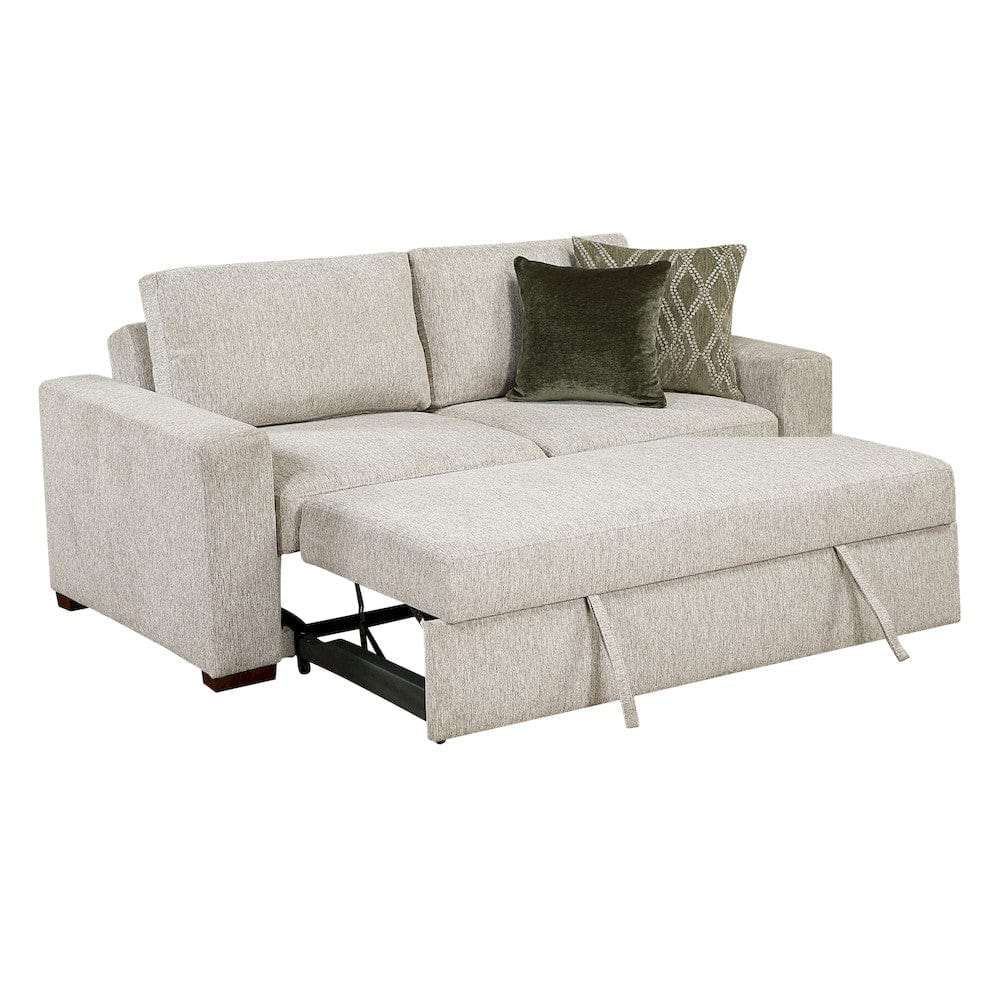 Homelegance  - Isla Love Seat W/ Pull-out Bed and Click Motion Back in Sage Sand - 8548x22ACLA  view 9