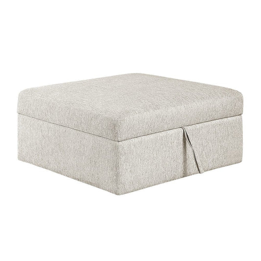 Homelegance  - Isla Storage Ottoman W/ Casters in Beige - 8548BE-OT  view 1