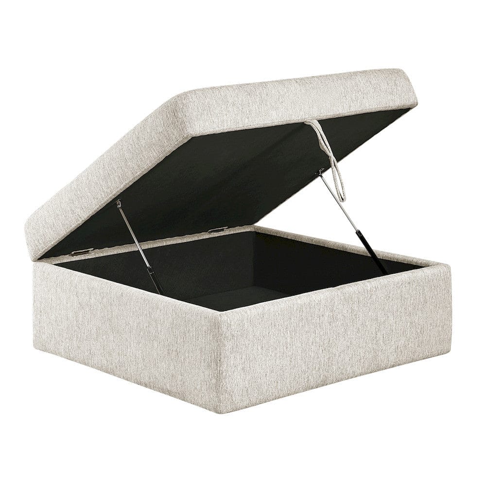 Homelegance  - Isla Storage Ottoman W/ Casters in Beige - 8548BE-OT  view 2