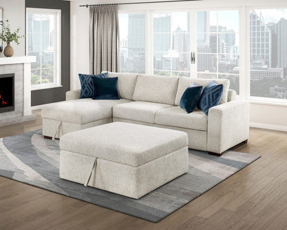 Homelegance  - Isla Storage Ottoman W/ Casters in Beige - 8548BE-OT  view 12