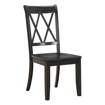 Homelegance  - Janina Side Chair, Black - 5516BKS  view 1