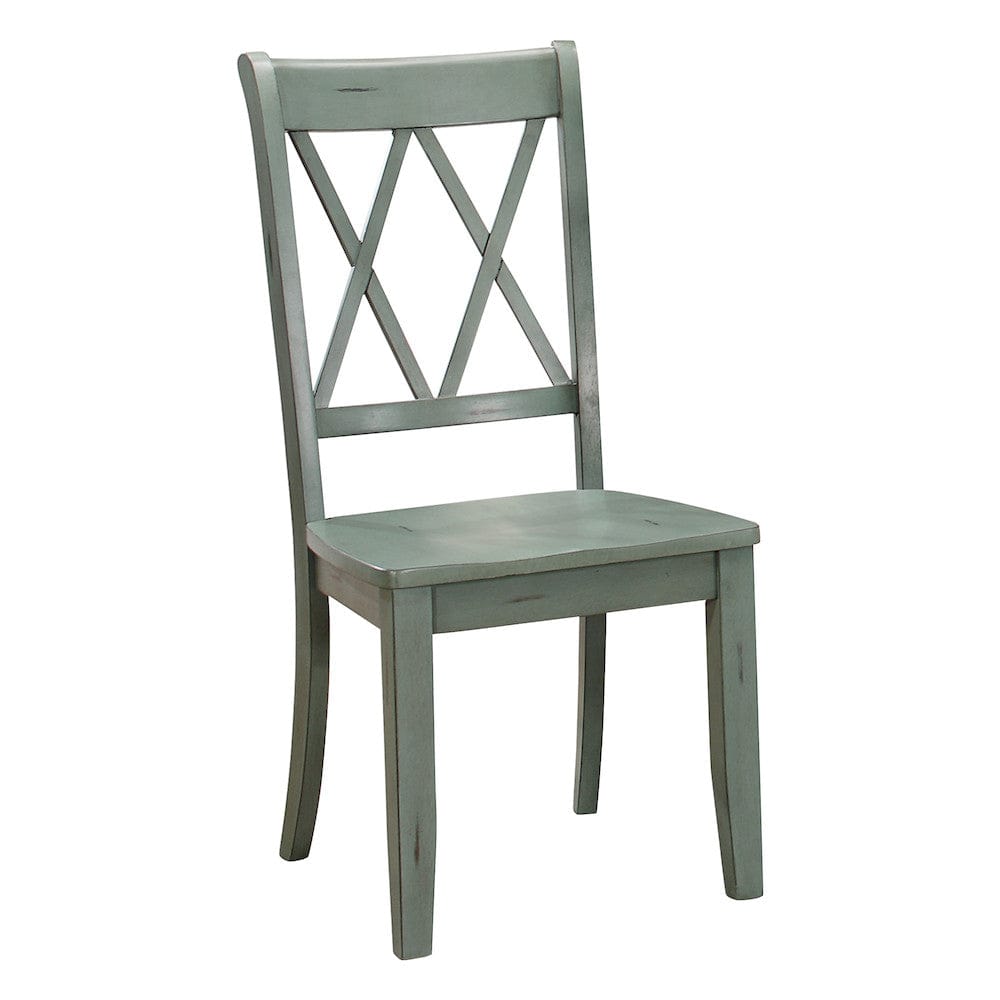 Homelegance  - Janina Side Chair, Teal - 5516TLS  view 1
