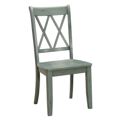 Homelegance  - Janina Side Chair, Teal - 5516TLS  view 1