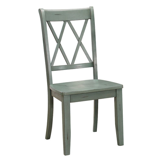 Homelegance  - Janina Side Chair, Teal - 5516TLS  view 1