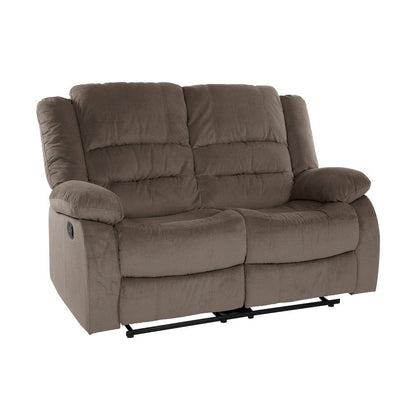 Homelegance  - Jarita Double Reclining Love Seat in Chocolate - 8329CH-2  view 5