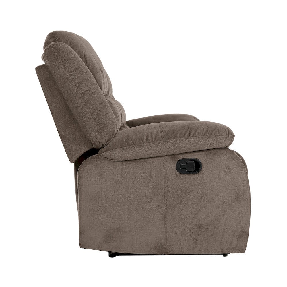 Homelegance  - Jarita Double Reclining Love Seat in Chocolate - 8329CH-2  view 6