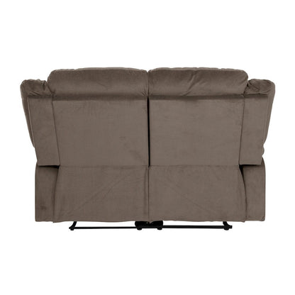 Homelegance  - Jarita Double Reclining Love Seat in Chocolate - 8329CH-2  view 7