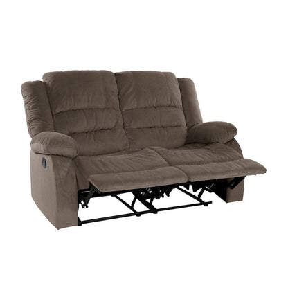 Homelegance  - Jarita Double Reclining Love Seat in Chocolate - 8329CH-2  view 9