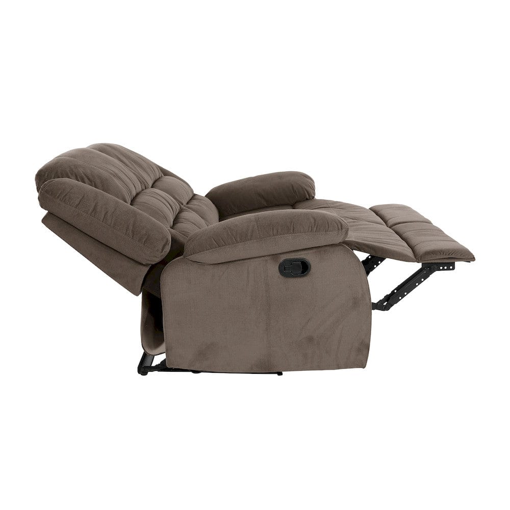 Homelegance  - Jarita Double Reclining Love Seat in Chocolate - 8329CH-2  view 11