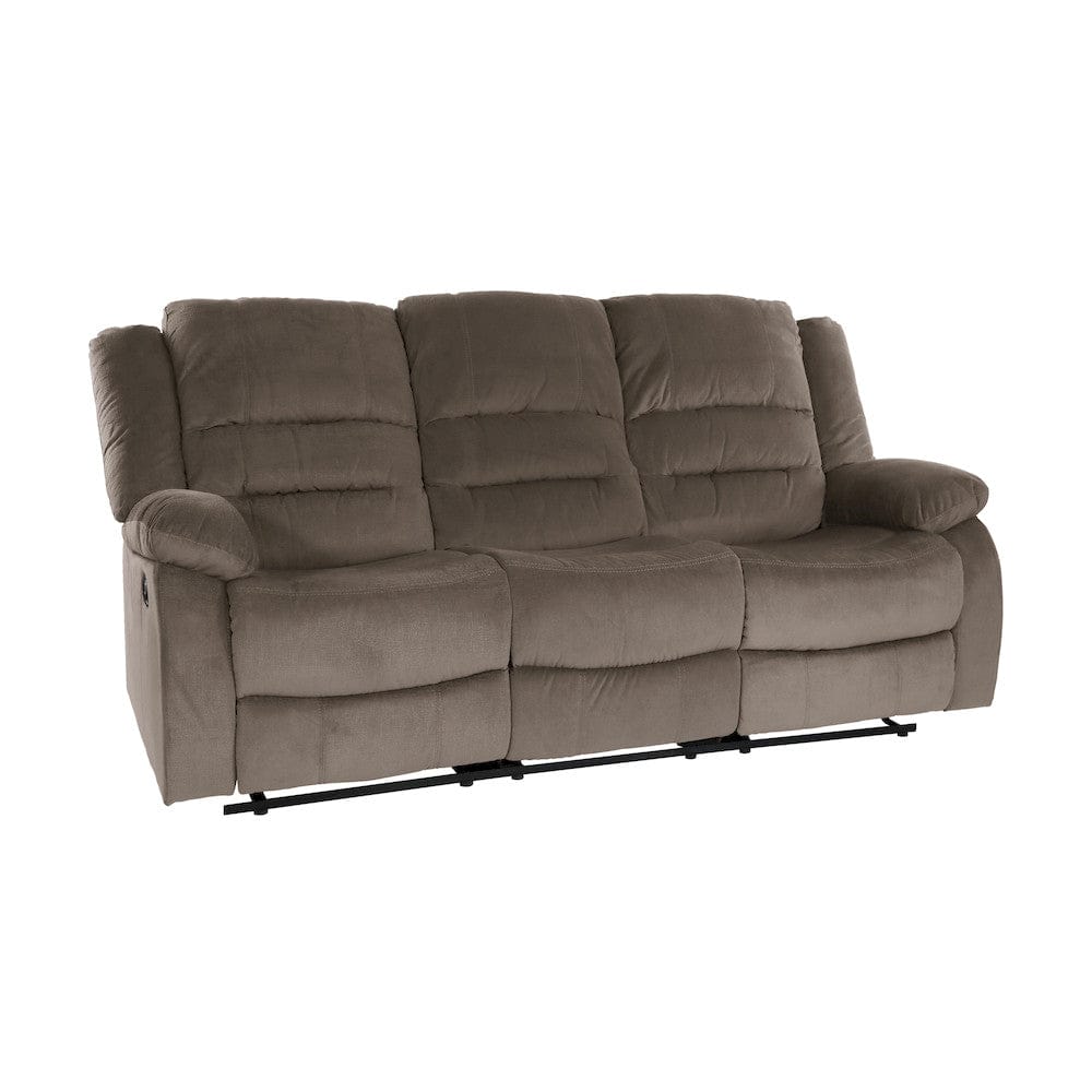 Homelegance  - Jarita Double Reclining Sofa in Chocolate - 8329CH-3  view 4