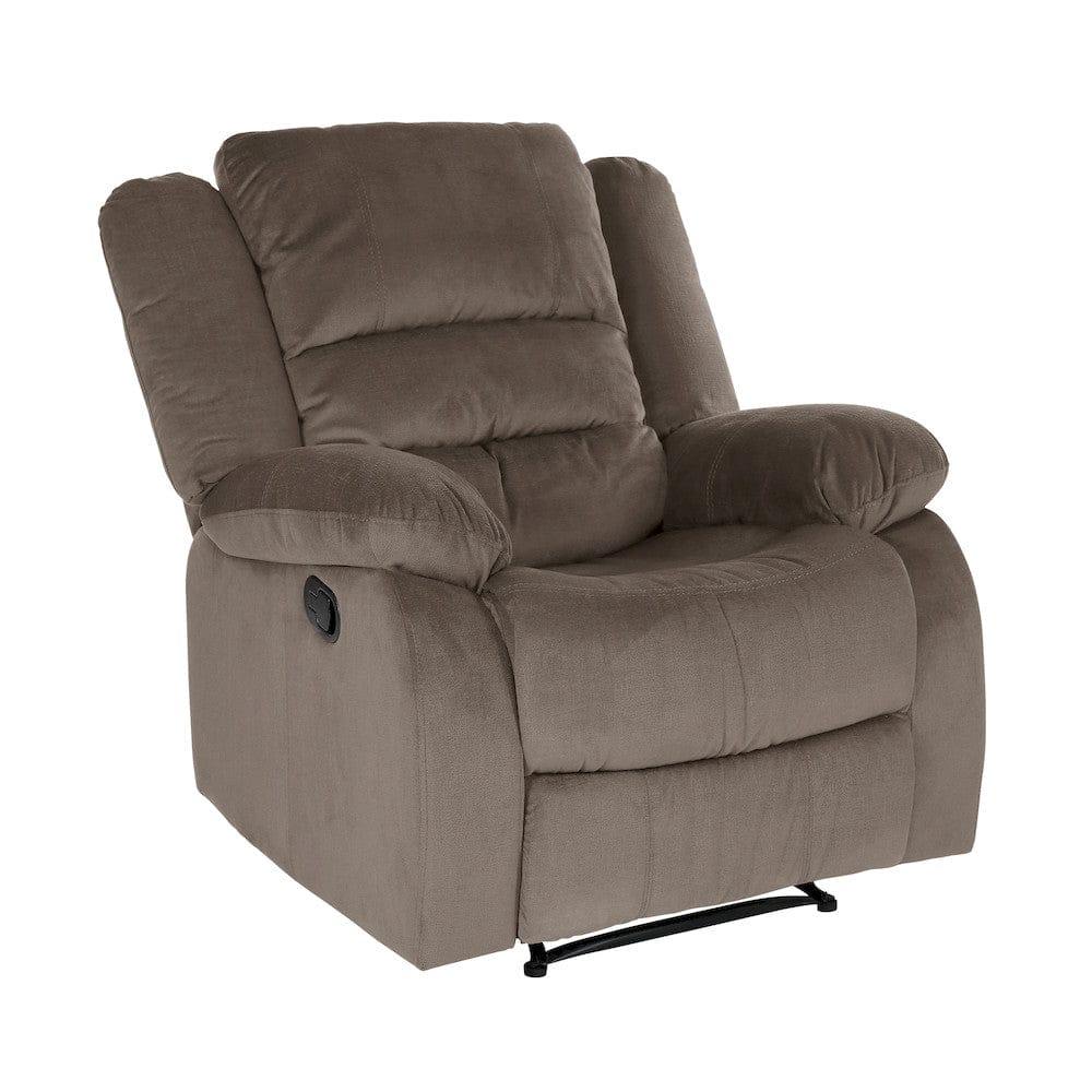 Homelegance  - Jarita Reclining Chair in Chocolate - 8329CH-1  view 1