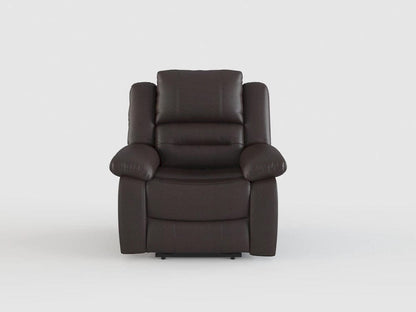 Homelegance  - Jarita Reclining Chair in Chocolate - 8329CH-1  view 4